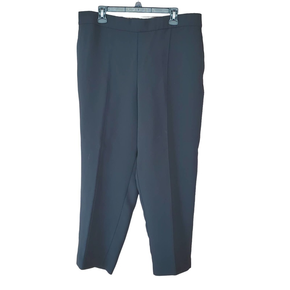 Ann Taylor Straight Leg Dress Pants in Dark Navy